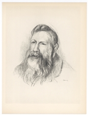 Pierre-Auguste Renoir lithograph