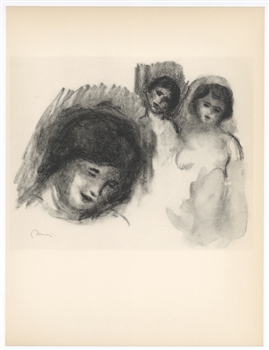 Pierre-Auguste Renoir lithograph