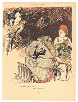 Francois Kupka Art lithograph, 1902