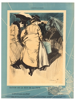 Tony Minartz lithograph, 1902