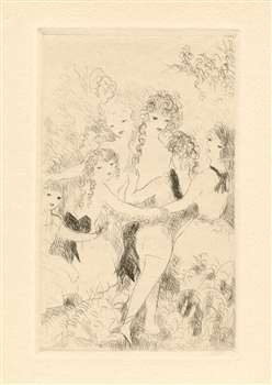 Marie Laurencin etching