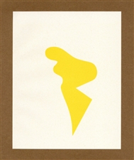 Jean Hans Arp lithograph Pensieri Poesie Disegni Collages