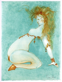 Leonor Fini signed original lithograph