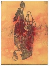 Fred Deux lithograph Variations imaginaire