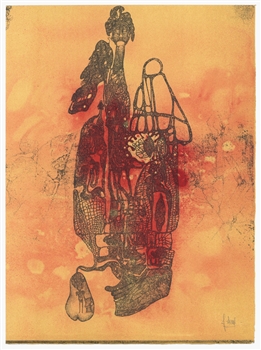 Fred Deux lithograph Variations imaginaire