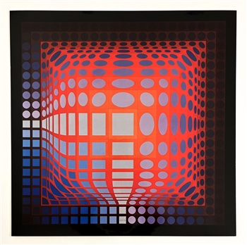 Victor Vasarely lithograph