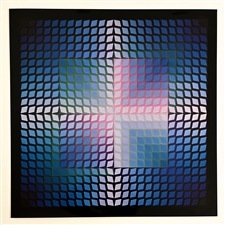 Victor Vasarely lithograph