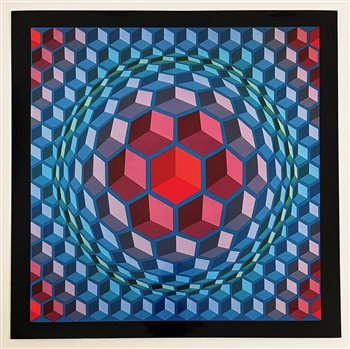 Victor Vasarely lithograph