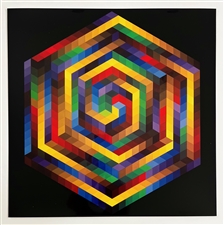 Victor Vasarely lithograph