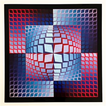 Victor Vasarely lithograph