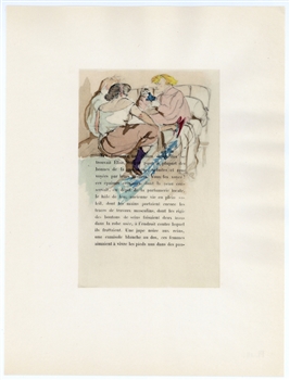 Toulouse-Lautrec lithograph