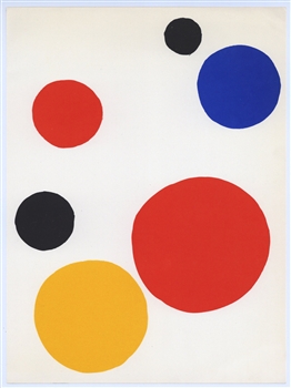 Alexander Calder lithograph 1965