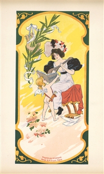 French lithograph poster