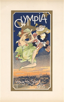 French lithograph poster