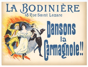 French lithograph poster