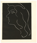 Henri Matisse original woodcut for Pierre a feu | Les miroirs profonds