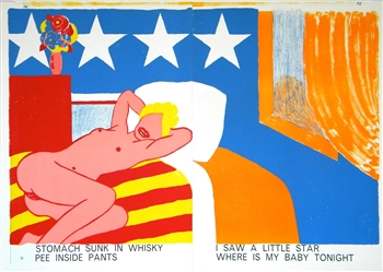 Tom Wesselmann original lithograph