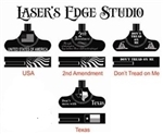 Laser Engraved Gladiator Charging Handle Flags 01