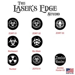 Laser Engraved AR Forward Assist Zombie Cap