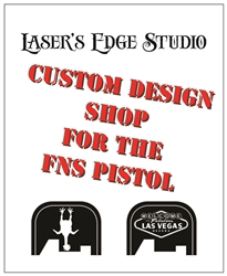 Engraved FN FNS Back Plate Custom Graphics