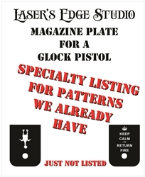 Magazine Plate for Glock Pistol - Specialty