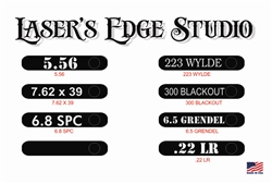 AR-15 Magazine Release Catch - Caliber 01