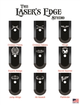 Engraved Ruger LC9s Ext Magazine Plates Military Patterns