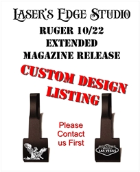 Custom Mag Release Lever for Ruger 10/22