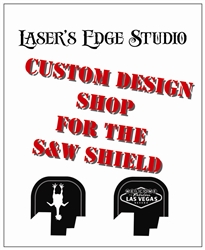 Engraved S&W Shield Back Plate Custom Patterns