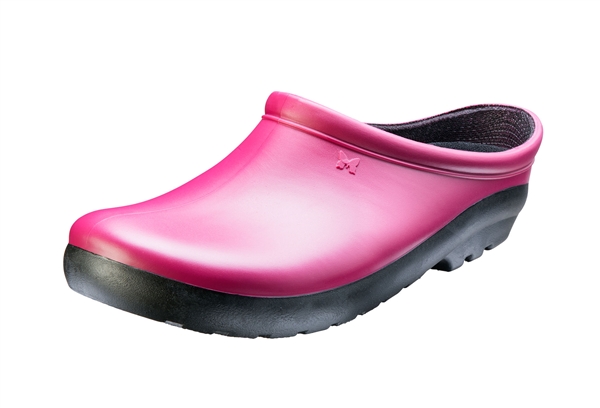 Women's Premium Garden Clogs - Sangria Red