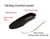 "All-Day-Comfort" Replacement Insoles - Men's Shoes