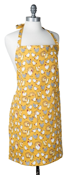 Chicken Print Apron