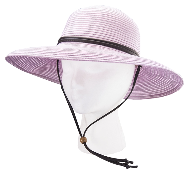 Sloggers Women's Braided Hat Lavender UPF 50+