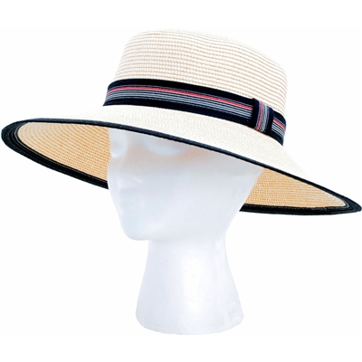 Sloggers Sun Hat Black & White UPF 50+