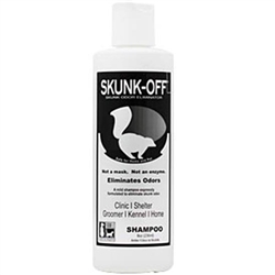 Skunk-Off Shampoo Eliminates Skunk Odor - Cat