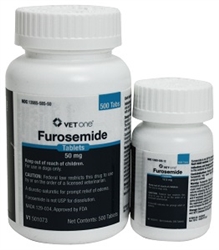 Furosemide Tablets - Diuretic For Pets