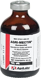 Ivermectin 1% Injection For Cattle & Swine, 50 ml