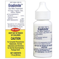 Eradimite Ear Mite Treatment For Pets - Cat