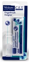 C.E.T. Fingerbrush Kit With Poultry Flavor Toothpaste