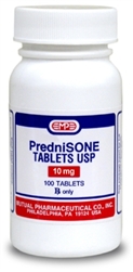 Prednisone 10mg, 100 Tablets