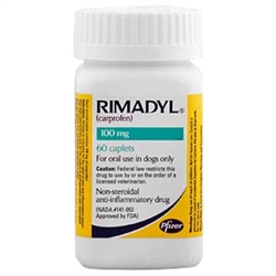 Rimadyl (Carprofen) 100mg, 60 Chewable Tablets