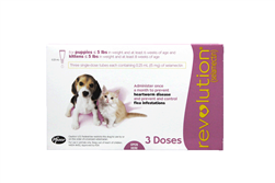 Revolution For Puppies & Kittens Up To 5 lbs, 3 Doses