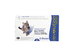 Revolution For Cats 5-15 lbs, 6 Doses