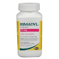 Rimadyl (Carprofen) 75mg, 180 Chewable Tablets