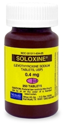 Soloxine 0.4mg, 250 Tablets