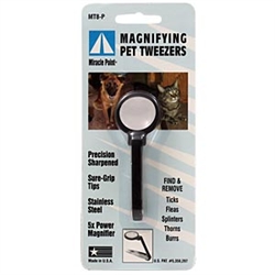 Magnifying Pet Tweezers