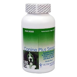 Canine Plus Senior Vitamin/Minerals, 180 Tablets