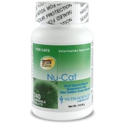 Nu-Cat Multi Vitamin Mineral Formula, 240 Tablets