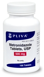 Metronidazole 500mg, 100 Tablets