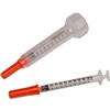 Monoject Insulin Syringe U-100 1 cc, 28G x 1/2", 100/Box